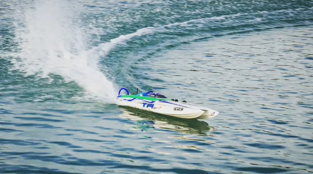 VoidYacht #5 — Flame Orange racing superyacht NFT